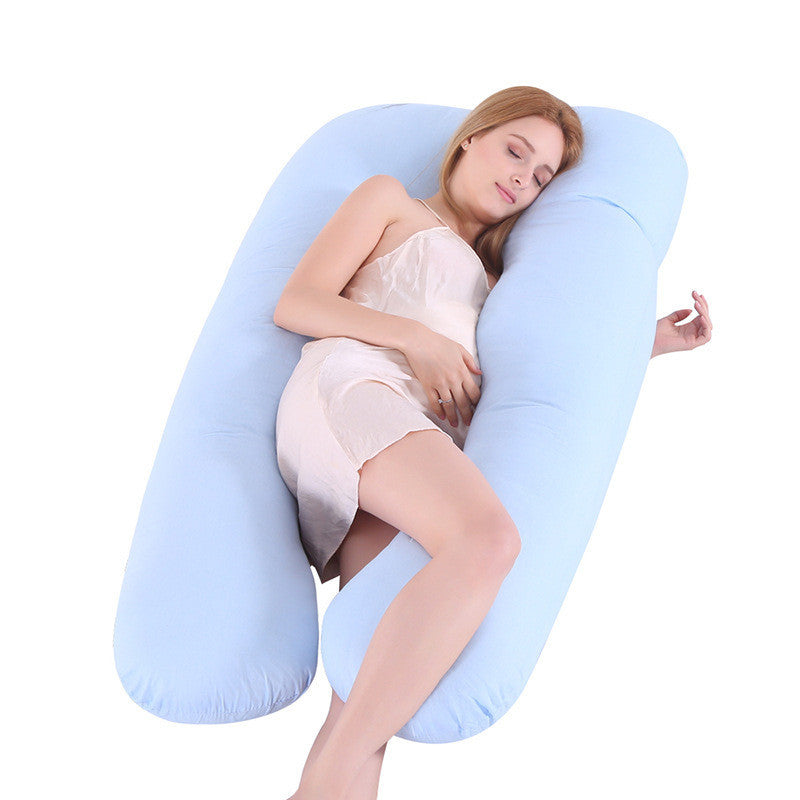 Sleeping Support Pillow For Pregnant Women U Shape Maternity Pillows Pregnancy Ice Silk
